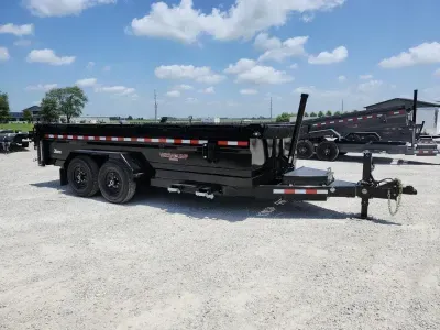 2026 Midsota 82X16 Dump Trailer / 24' Sides / Telescopic / 7GA