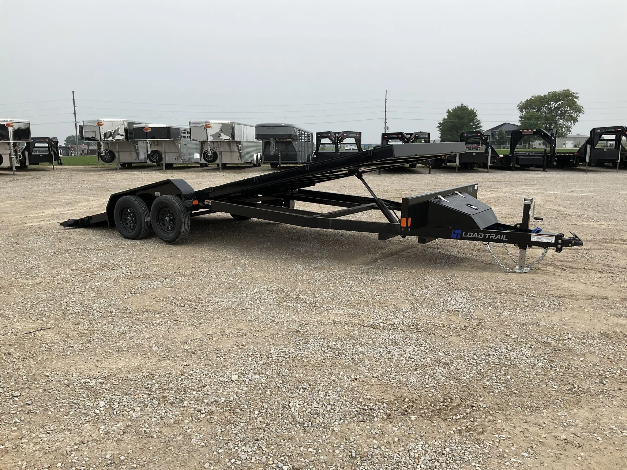 2026 Load Trail 83X22' Tilt Trailer / 7K GVWR / Rapid Loader in