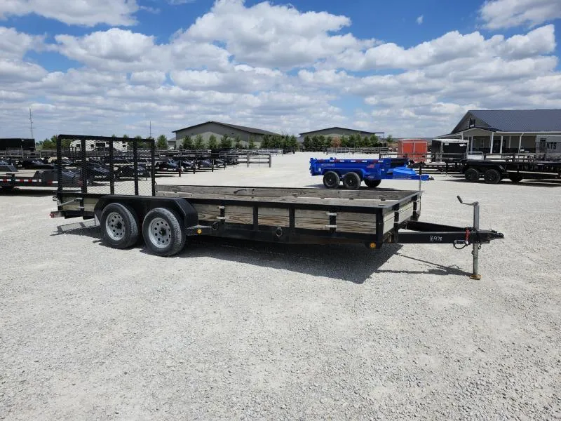 2016 Gatormade Trailers 83x18' Utility Trailer / Tandem Axle / 7K GVWR