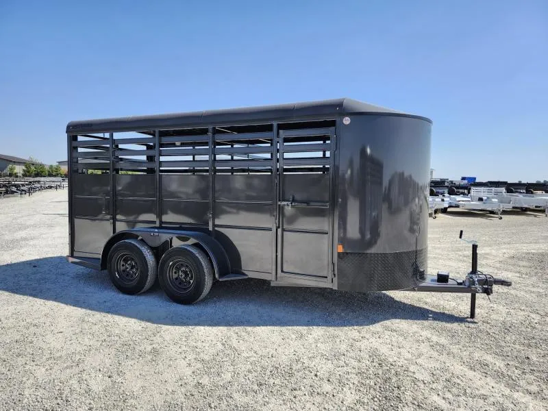 2026 Delta Trailers 500 ES 16FT Livestock Trailer