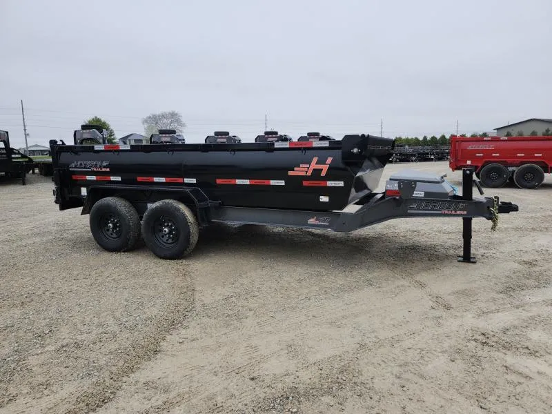 2026 Horizon Trailers LZ7 83x14 DUMP TRAILER / 9GA FLOOR / 30' SIDES