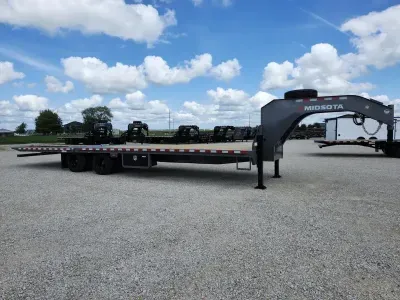 2027 Midsota FB 102X32' Gooseneck Trailer / 12' Hydro Dove + Jacks