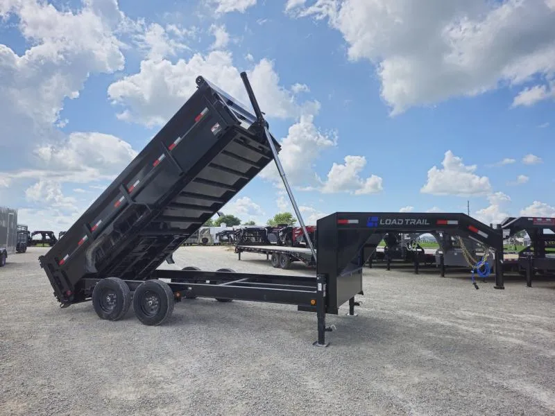 2025 Load Trail 83X16' Gooseneck Dump / 16K GVWR / 7 GA / 36' Side