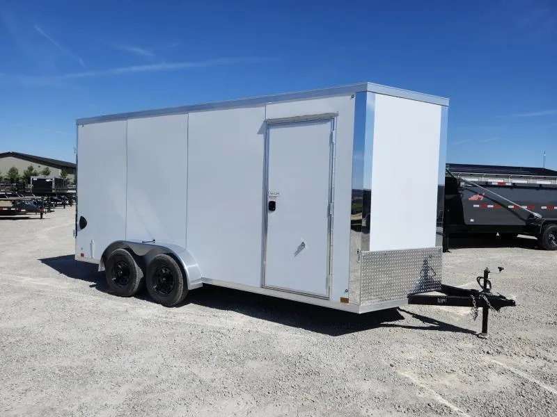 2026 Cross Trailers 7 x 16 TA Enclosed Cargo Trailer / 84' Height / .080 / +DD