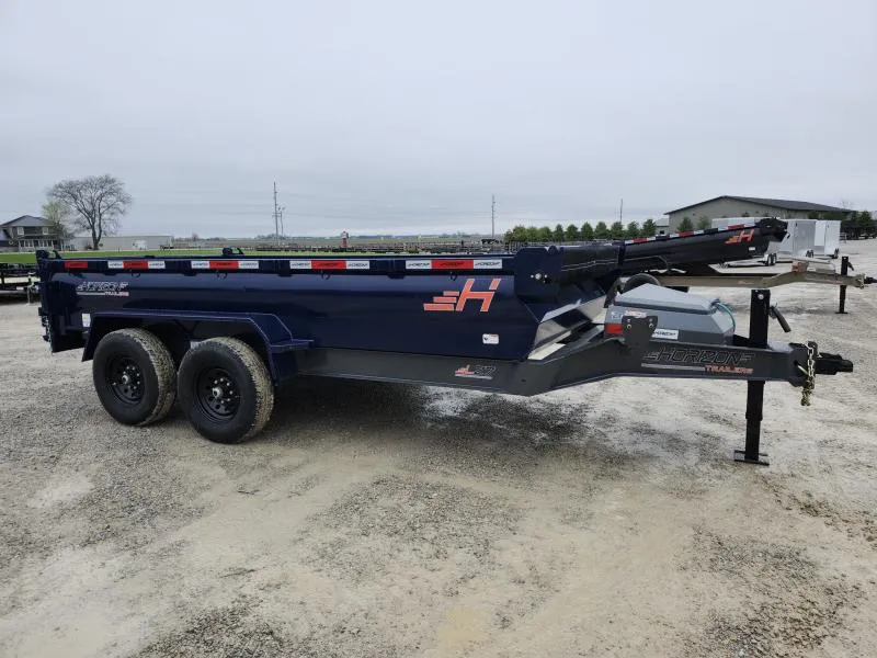 2026 Horizon Trailers LZ7 83x14 DUMP TRAILER / 9GA FLOOR / 24' SIDES