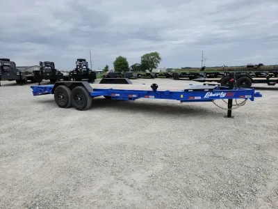 2027 Liberty 83X20' Equipment Trailer 14K GVWR / Wedge Ramps