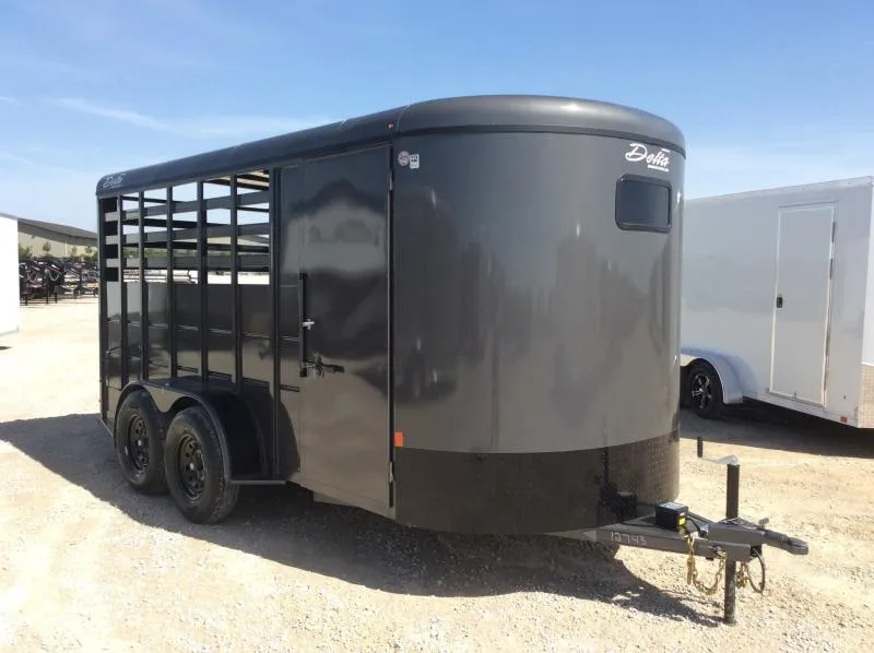 2026 Delta Trailers 500 Combo 16FT 3 Horse Trailer