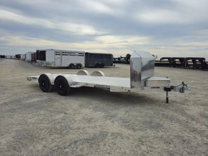 2026 Aluma 8218H 18' Aluminum Executive Series Trailer w/ Ramps