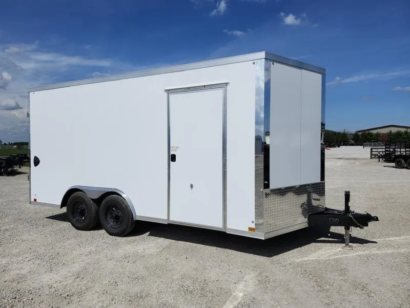 2026 Cross Trailers 8.5 x 16 TA Enclosed Cargo / 84' Height / 9.9K / .080 PolyCore