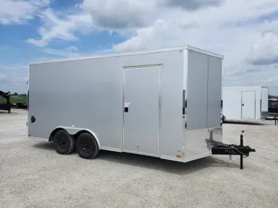 2027 Cross Trailers 8.5 x 16 TA Enclosed Cargo / 84' Height / 7K / LIGHTLID
