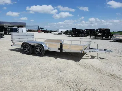 2026 Load Trail 83X16 Tandem Axle Aluminum Utility / Bi-Fold Gate
