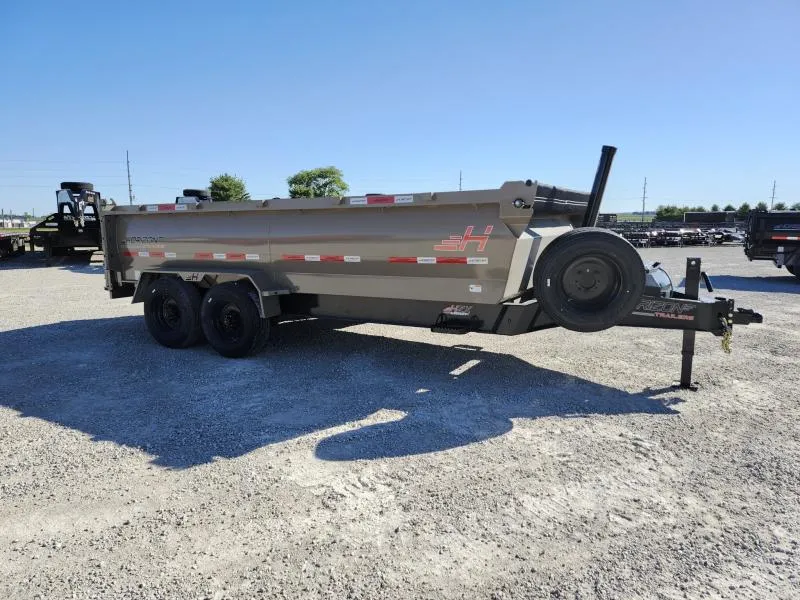 2026 Horizon Trailers HZX 83x16 BP 21K DUMP TRAILER / 36' SIDES / 7GA