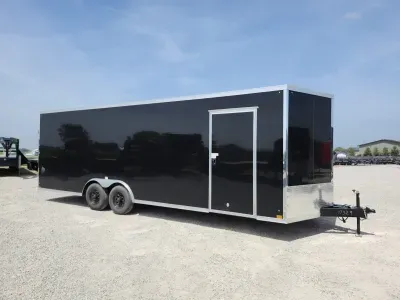 2027 Cross Trailers 8.5 x 24 TA Enclosed Cargo / 84' Height / 9.9K / LIGHTLID