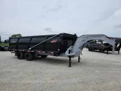 2026 Horizon Trailers HZH 96X20' Deckover Gooseneck Dump / 48' Sides / 25k