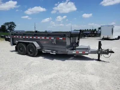 2026 Midsota 82X14 Dump Trailer / 24' Sides / Telescopic / 7GA
