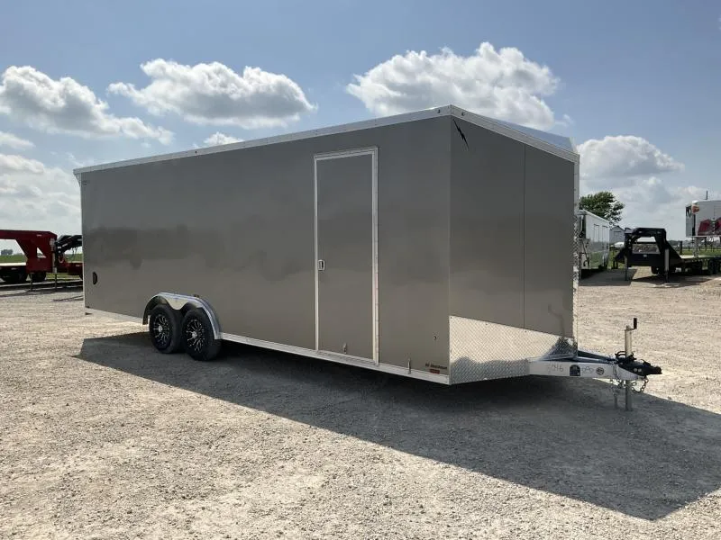 2025 Lightning Trailers 8.5x24 Cargo Trailer / 9.8K GVWR / 84' Height