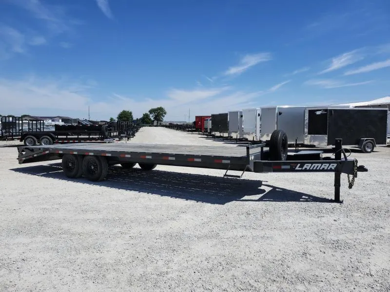2022 Lamar Trailers 102X24' Deckover Trailer Flatbed Equipment