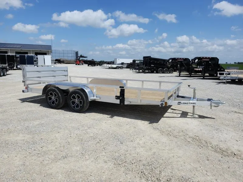 2026 Load Trail 83X16 Tandem Axle Aluminum Utility / Bi-Fold Gate