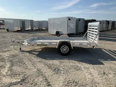 2027 Aluma 7712H 12' Utility Aluminum Trailer