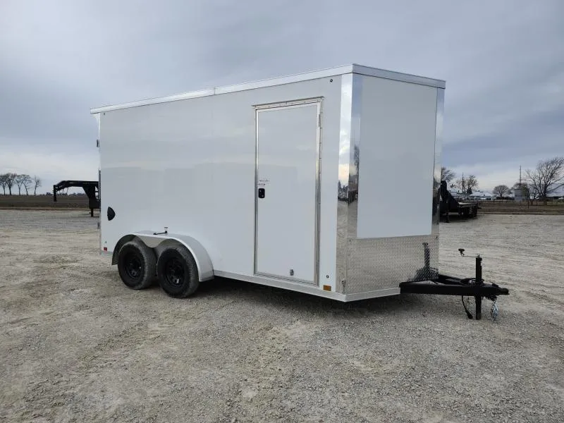 2026 Cross Trailers 7 x 14 TA Enclosed Cargo / 84' Height / .080 / Spoiler