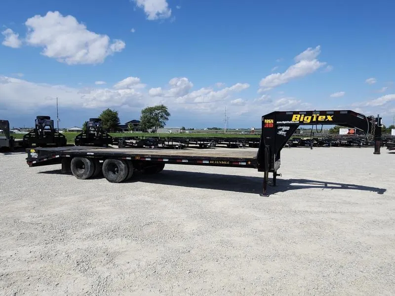 2021 Big Tex Trailers 22GN 102x25 GOOSENECK DECKOVER / 22K GVWR