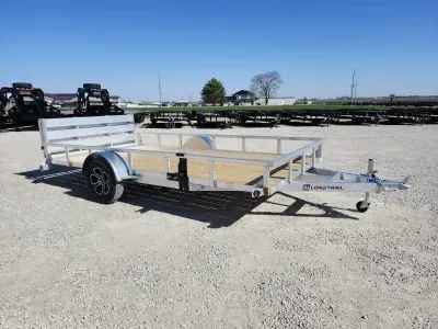 2027 Load Trail 83x14 Single Axle Aluminum Utility / Bi-Fold Gate