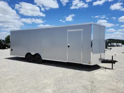 2026 Cross Trailers 8.5 x 24 TA Enclosed Cargo / 84' Height / 9.9K / Translucent