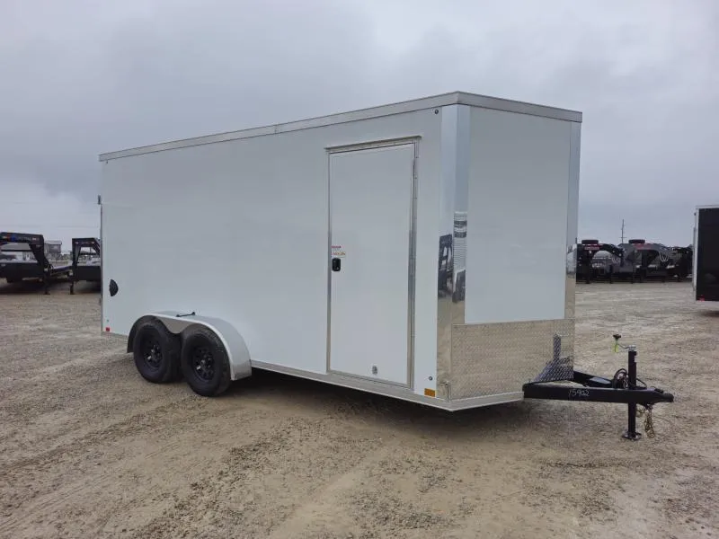 2026 Cross Trailers 7 x 16 TA Enclosed Cargo Trailer / 84' Height / 080 PolyCore