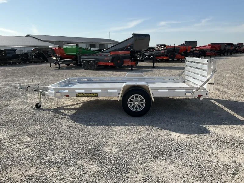 2026 Aluma 7712HBT 12' Utility Aluminum Trailer