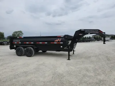 2026 Horizon Trailers HZ7 83x16 17K GOOSENECK DUMP TRAILER / 36' SIDES / 7GA