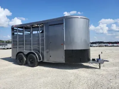 2027 BWS Trailers 16FT Bumper Horse-3 Horse / Slant Load / 7K GVWR