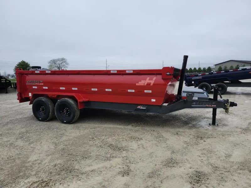 2026 Horizon Trailers HZ7 83x16 17K GVWR DUMP TRAILER / 36' SIDES / 7GA