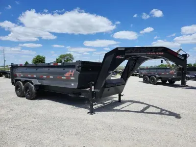 2026 Horizon Trailers HZX 83x16 22K GOOSENECK DUMP TRAILER / 36' SIDES / 7GA