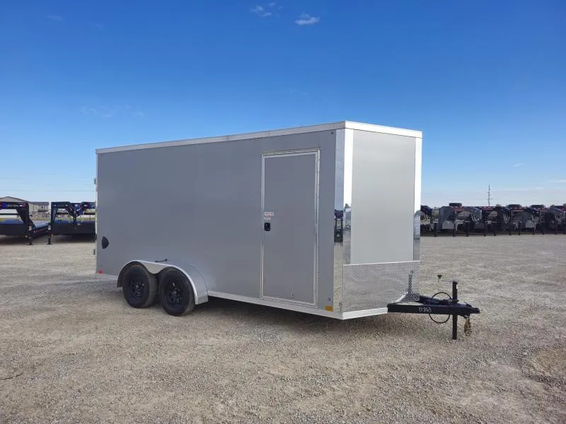 2026 Cross Trailers 7 x 16 TA Enclosed Cargo Trailer / 84' Height / 080 PolyCore
