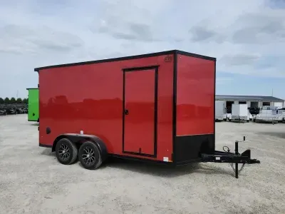 2027 US Cargo 7X14' Enclosed Cargo Trailer / 84' Height / Pro