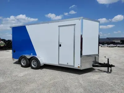 2026 Cross Trailers 7 x 16 TA Enclosed Cargo / 84' Height / LIGHTLID / .080