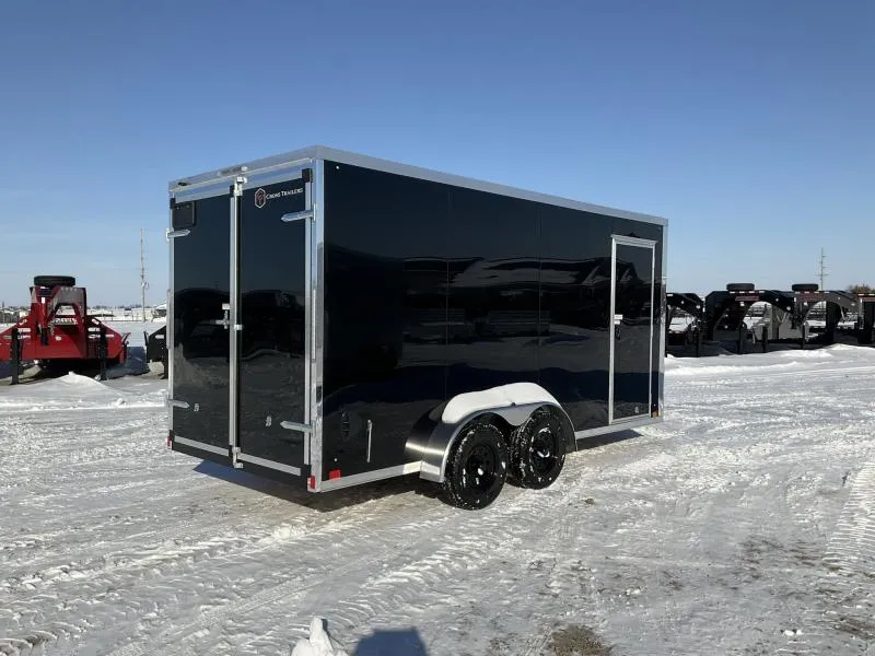 2026 Cross Trailers 7 x 16 TA Enclosed Cargo Trailer / 84' Height / .080 / +DD