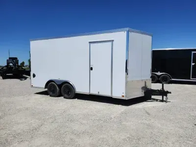 2027 Cross Trailers 8.5 x 16 TA Enclosed Cargo / 84' Height / 7K / LIGHTLID