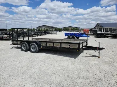 2016 Gatormade Trailers 83x18' Utility Trailer / Tandem Axle / 7K GVWR