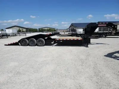2026 Midsota TBWB 26' Tilt Equipment Trailer / Gooseneck / 25k GVWR