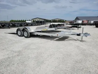 2027 Aluma 8220 Tilt 82X20' Aluminum Tiltbed Car Trailer