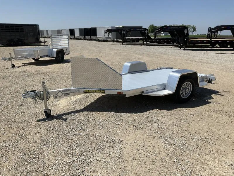 2027 Aluma MC10 Single Motorcycle Aluminum Trailer
