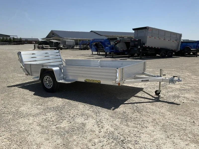 2027 Aluma 8112S-R-BT-SR 12' Aluminum Utility UTV Trailer