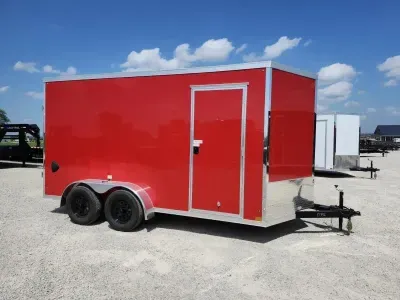 2026 Cross Trailers 7 x 14 TA Enclosed Cargo / 84' Height / LIGHTLID / .080