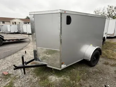 2027 All World Trailers 5x8 Cargo / Enclosed Trailer