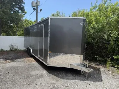 2025 ALCOM 8.5x24 Enclosed Aluminum Car Hauler
