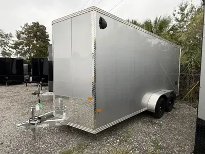 2026 Alcom-Stealth 7x16 Aluminum Cargo / Enclosed Trailer