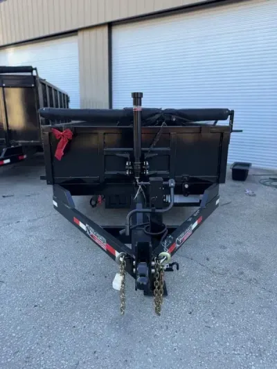 2026 Predator 7x16x2 Heavy Duty Dump Trailer