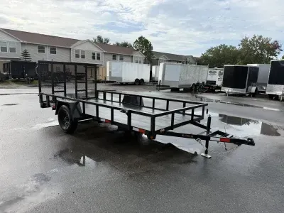 2027 Covered Wagon Trailers 6.5x14 Cobra Lined Utility Trailer