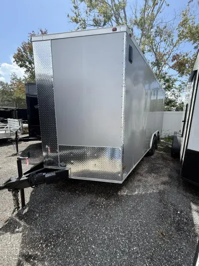 2026 All World Trailers 8.5x18 Cargo / Enclosed Trailer